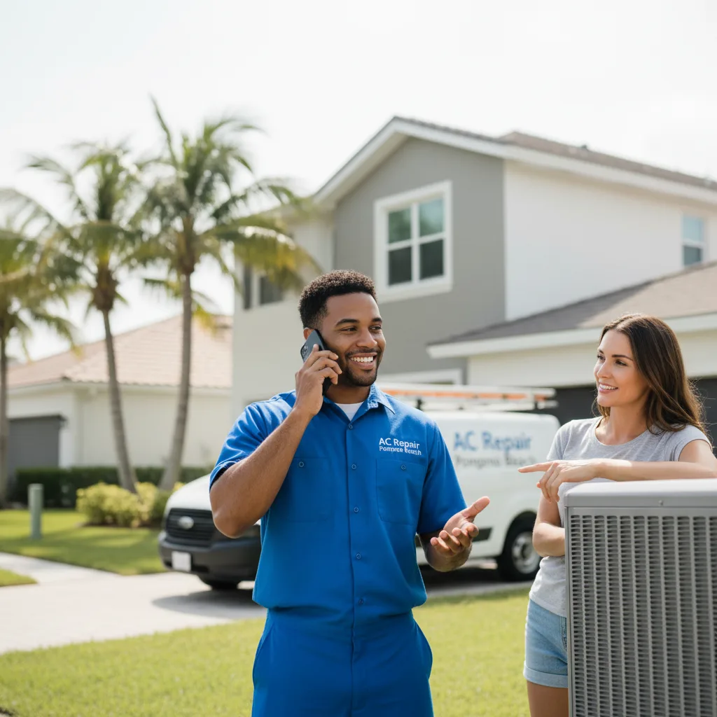 AC Repair Pompano Beach customer support in Harshaw